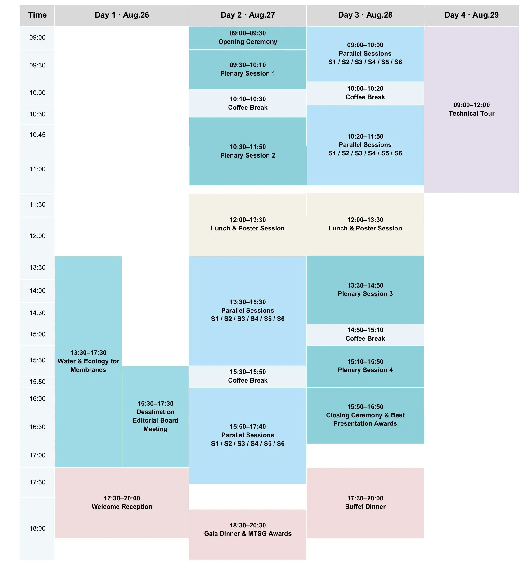 IWA-RMTC 2026 Conference Schedule Overview